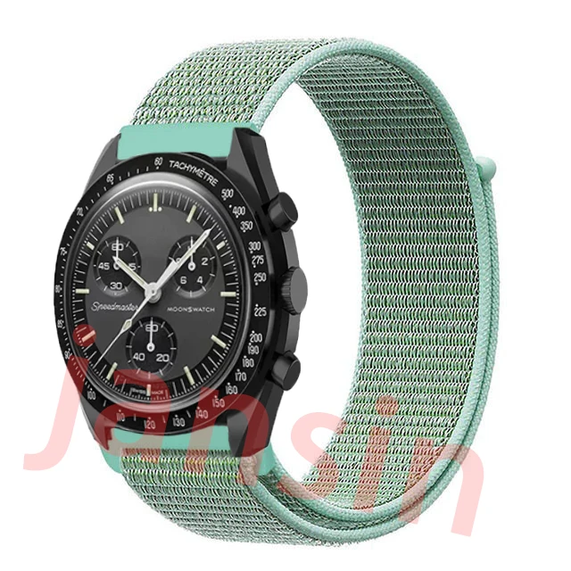 Colorful Nylon Loop Sport Wristband Bracelet