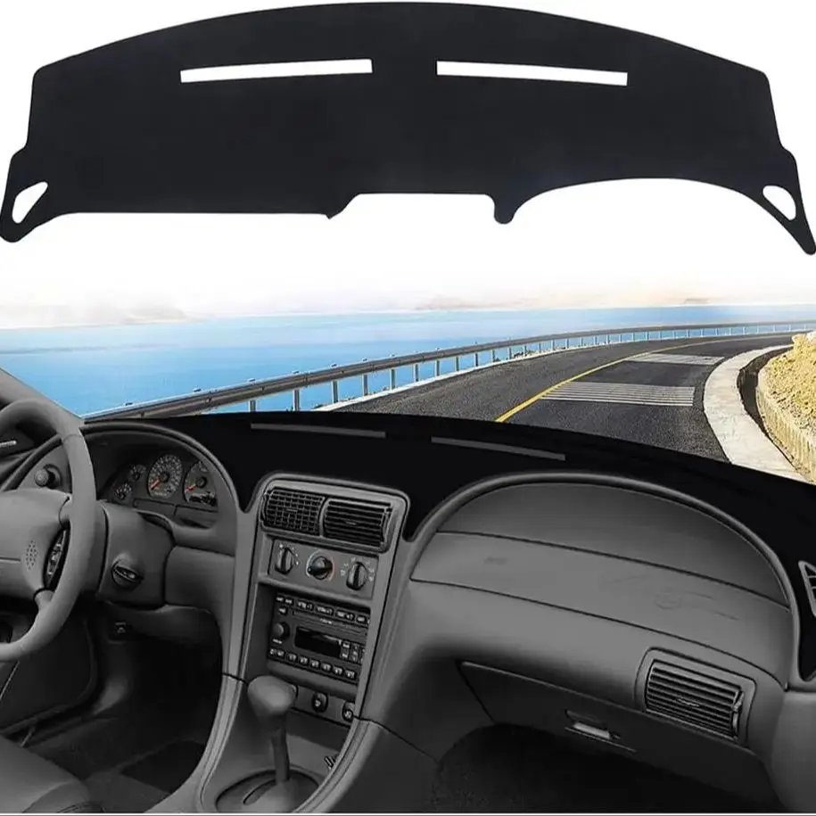 Premium Dash Cover Mat - Sunshade Glare & UV Protector