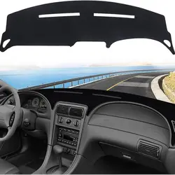 Premium Dash Cover Mat - Sunshade Glare & UV Protector (1998 - 2004 Mustang)