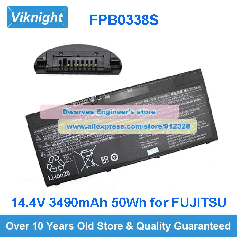 Подлинный аккумулятор 14,4 В 3490 мАч 50 Вт-ч FPB0338S FPCBP529 FPCBP531 для Fujitsu LifeBook E548 E558 U747 U748 U757 U758 U938 U7580MP780