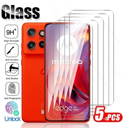Premium Quality 9H Tempered Glass Screen Protector for Motorola Edge 50 Neo - HD Clarity and Maximum Protection (Transparent)