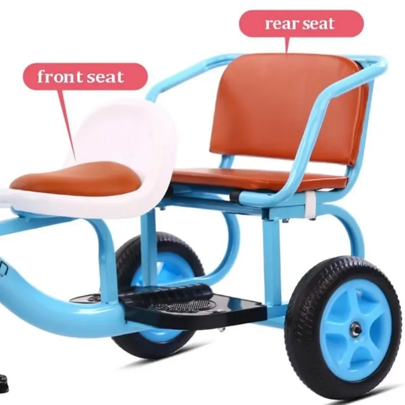 Kids Tandem Tricycle Bike 3