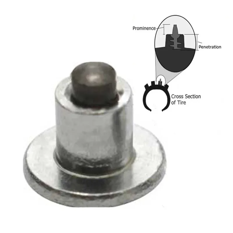 Universal Bike Snow Spikes Tire Cleats Universal Bicycle Winter Car Wheel Tire Studs Winter Anti-Slip Stud Auto Motorcycle wheel tyre studs