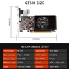 GT610 1/2GB Graphics Video Card 810MHZ DDR3 Gaming Video Card HD VGA DVI Interface Replacement Accessories for Entertainment 6
