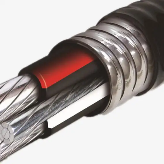 

Professional pvc insulated aluminum electric build cables Teck 90 cable