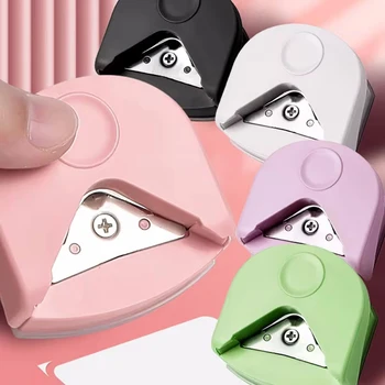 Taglierina per carta portatile R4 per angoli, taglierina per carta, taglierina per angoli, per carte, taglio fotografico, strumenti per scrapbooking artigianale fai da te
