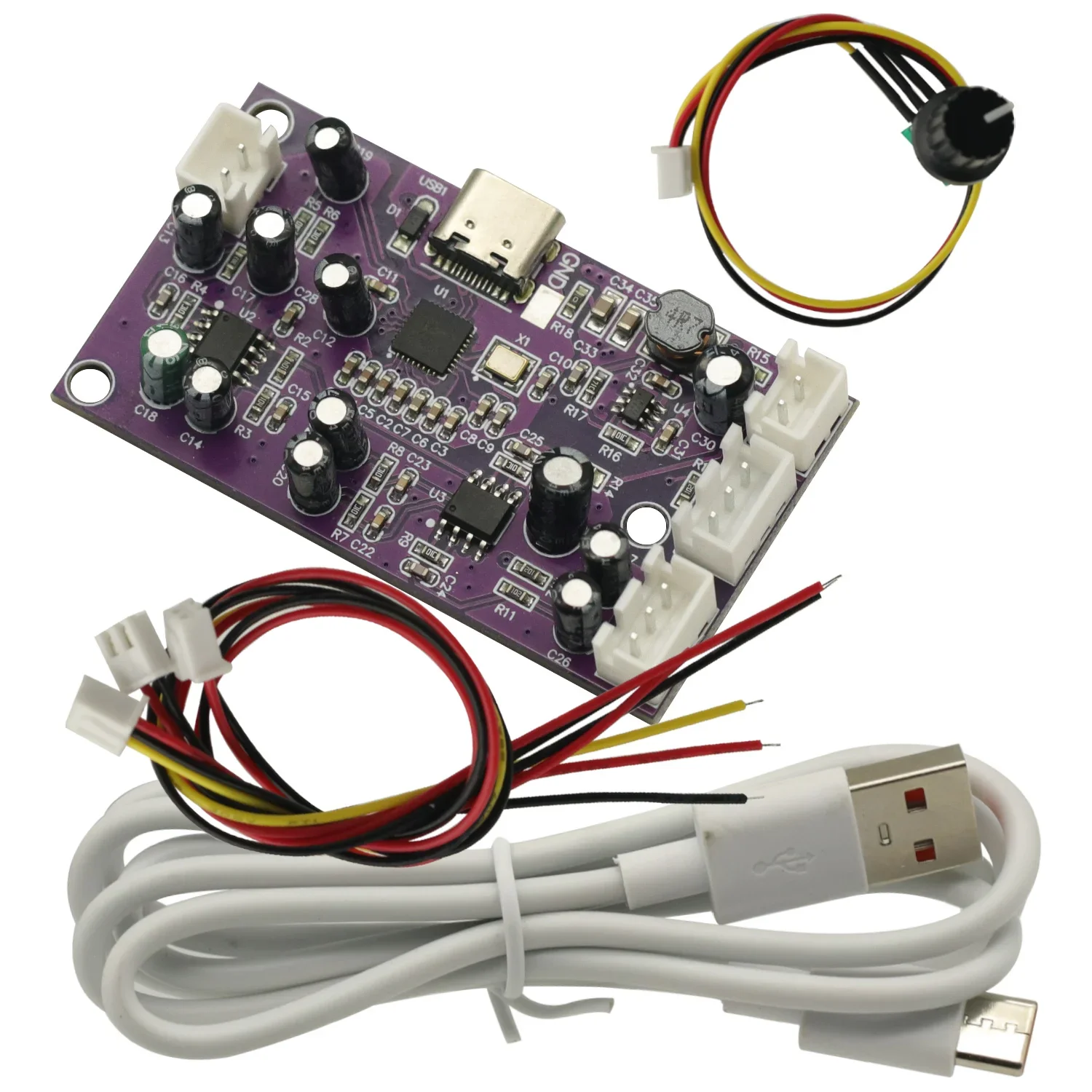 DSP digital reverb Circuit module echo voice changer EQ howling control frequency shifter Effect mixer sound effects