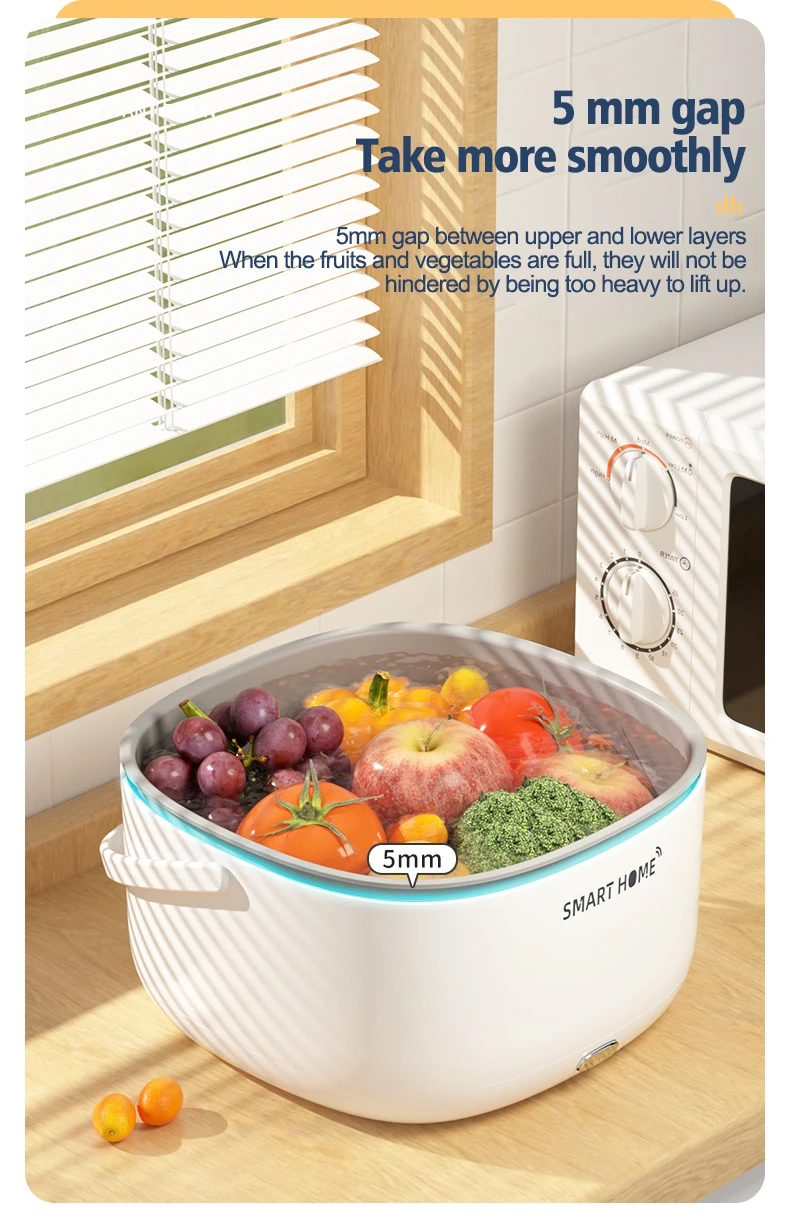Fruit and vegetable washing machine