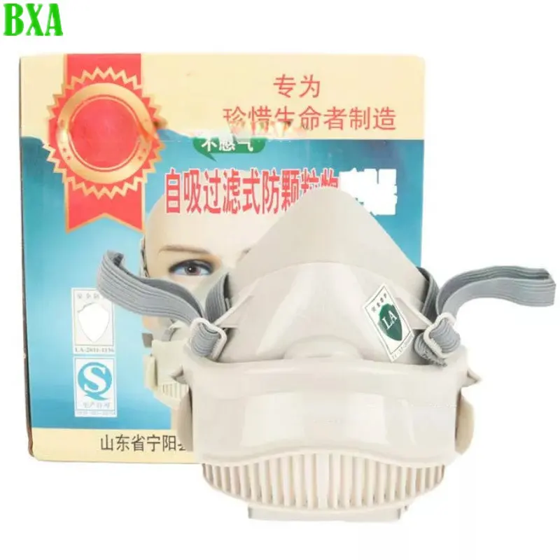 

Half Face Mask 308 Vapors Silica Gel Chemical Respirator Industrial Paint Spray Filter Anti Dust Organic Protection Prevent Dust