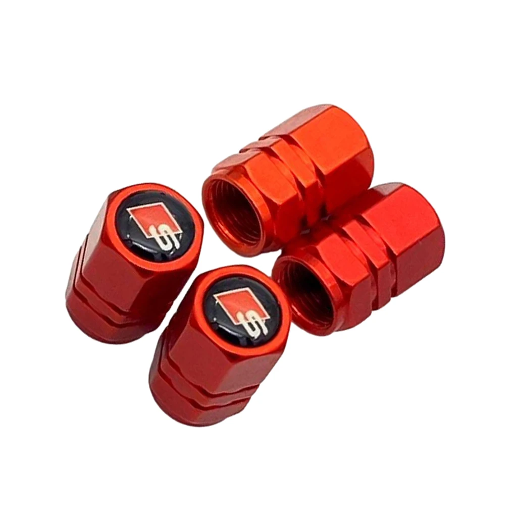 Copper Car Wheel Tire Valve Caps 4PCS