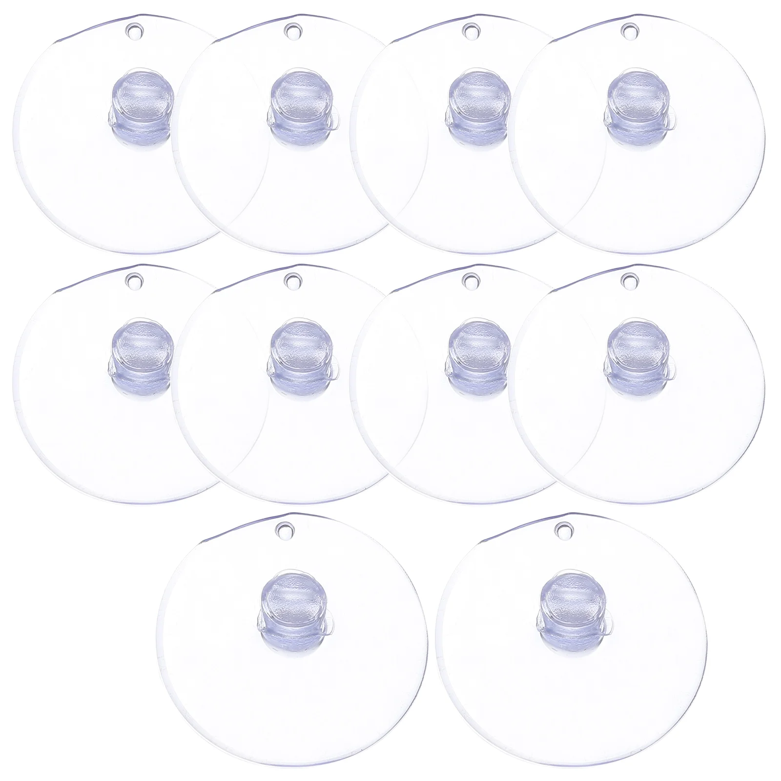 

100 Pcs Suction Cup for Hanging Decorations Desktop Accessories Small Cups Plastic Glass