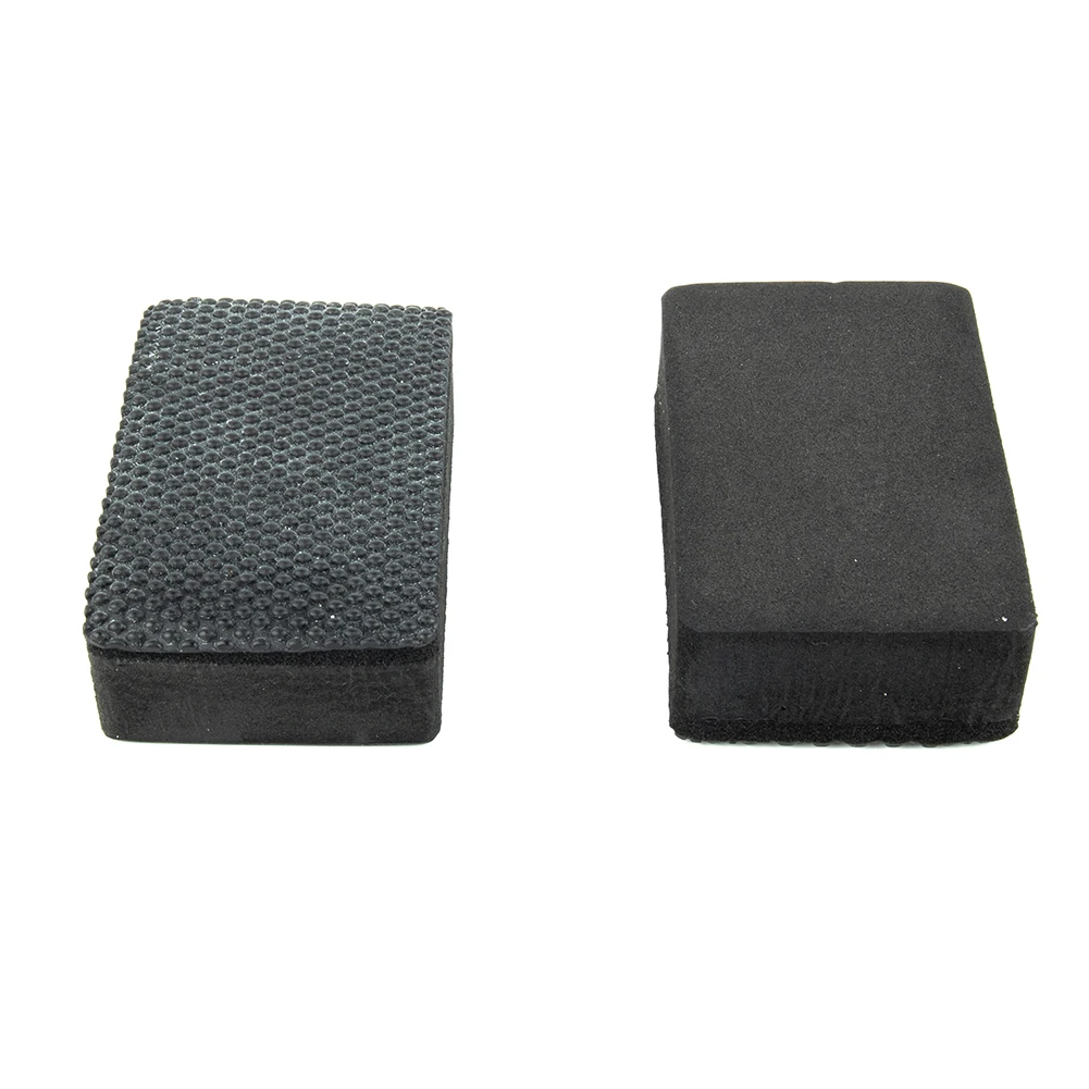 

3Pcs Car Clay Bar Pad Sponge Block Cleaning Eraser Wax Polish Pad Tools Black Car Wash Mud 9*6*2.5cm Washing Tool