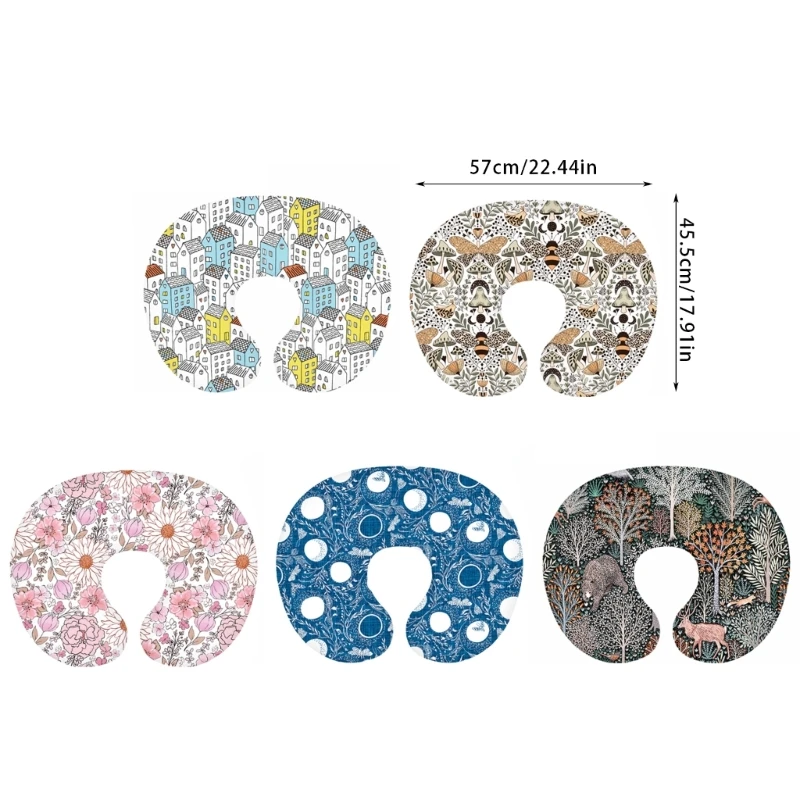 Baby Pillow Cover Maternity Breastfeeding Pillowcase Nursing Pillow Slipcover