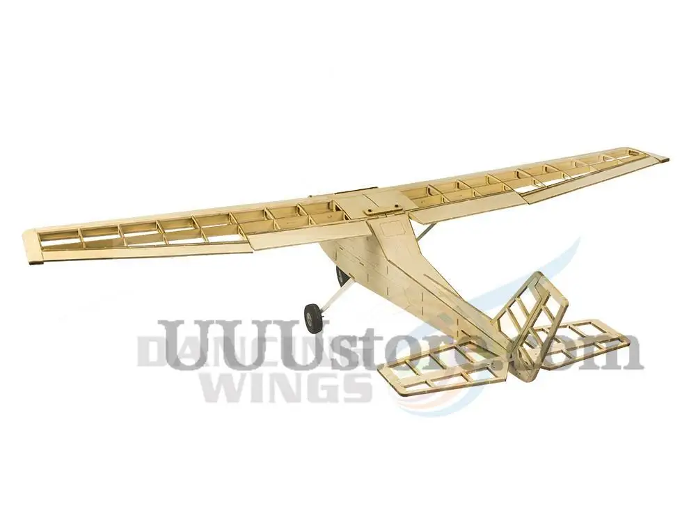 DW Hobby Balsawood RC Airplane Cessna 152 Flying Model Aircraft 1200mm Laser Cut Aeroplane Electric Remote Control RC Plane T20 3