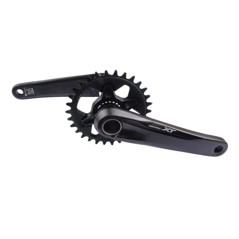 SHIMANO Deore XT FC M8100 FC M8120 Kurbelgarnitur 12-fach Mountainbike 170mm 175mm Kurbelarm 32T 34T 36T Kettenblatt Original Shimano – Detail 11