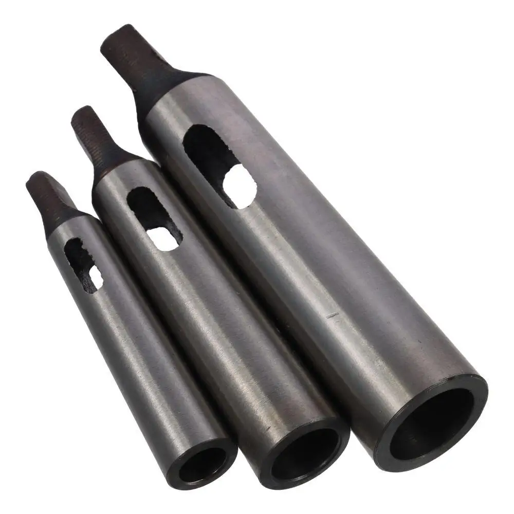 3PCS MT1-MT2 MT-2-MT3 MT3-MT4 Taper Adapter Reducing Drill Morse Sleeve Taper Chuck Sleeve for Lathe Milling Part