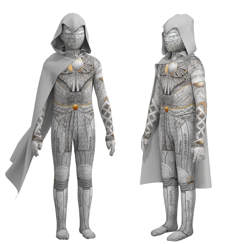 Moon Knighted Halloween Jungen Cosplay Kostüm Marc Spector Kostüm Uniform Moonnighted Outfit Kostüm Geburtstag Kinder Geschenk – Detail 6