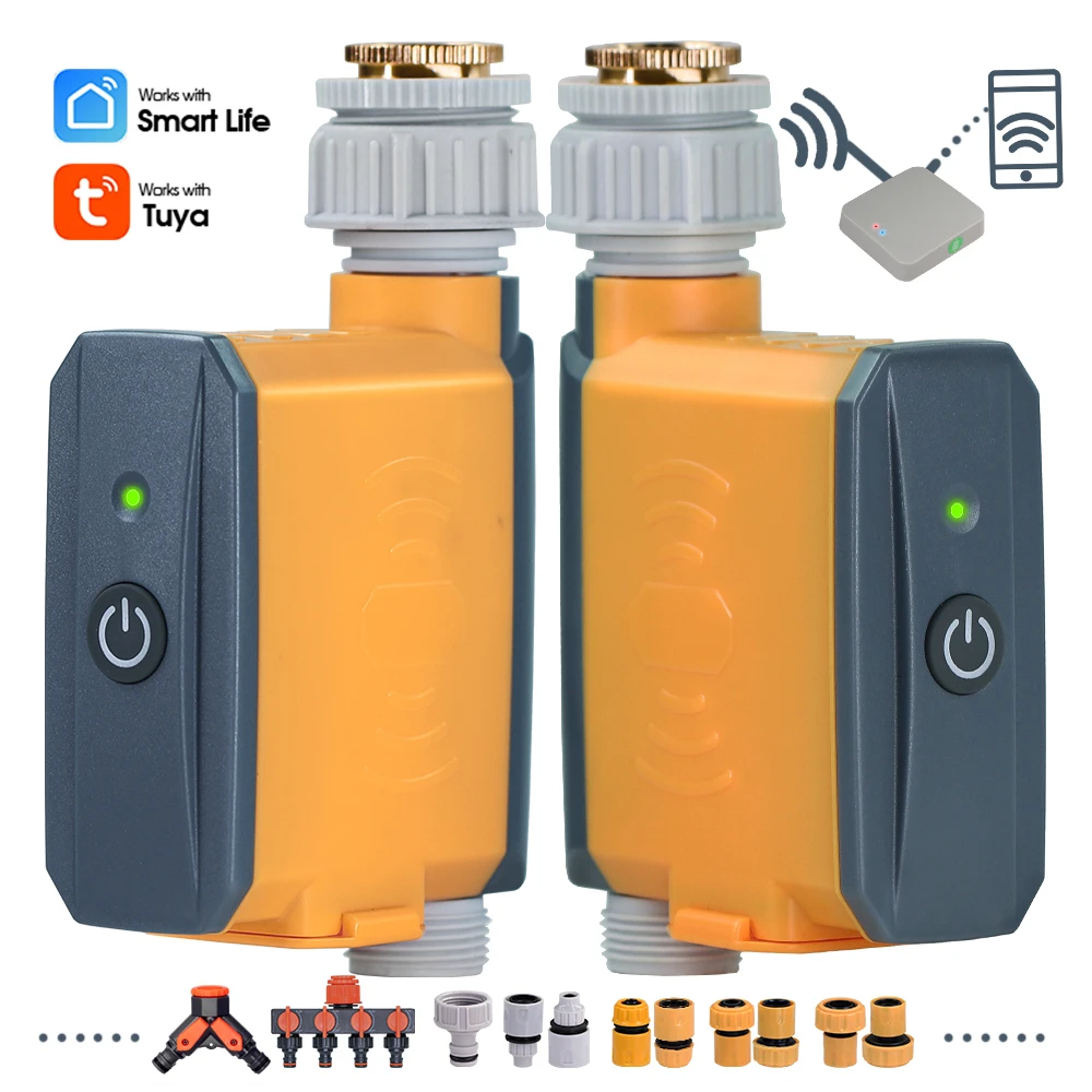 Zigbee Garden Wifi Watering Timer Smart Life Tuya Sprinkler Irrigation