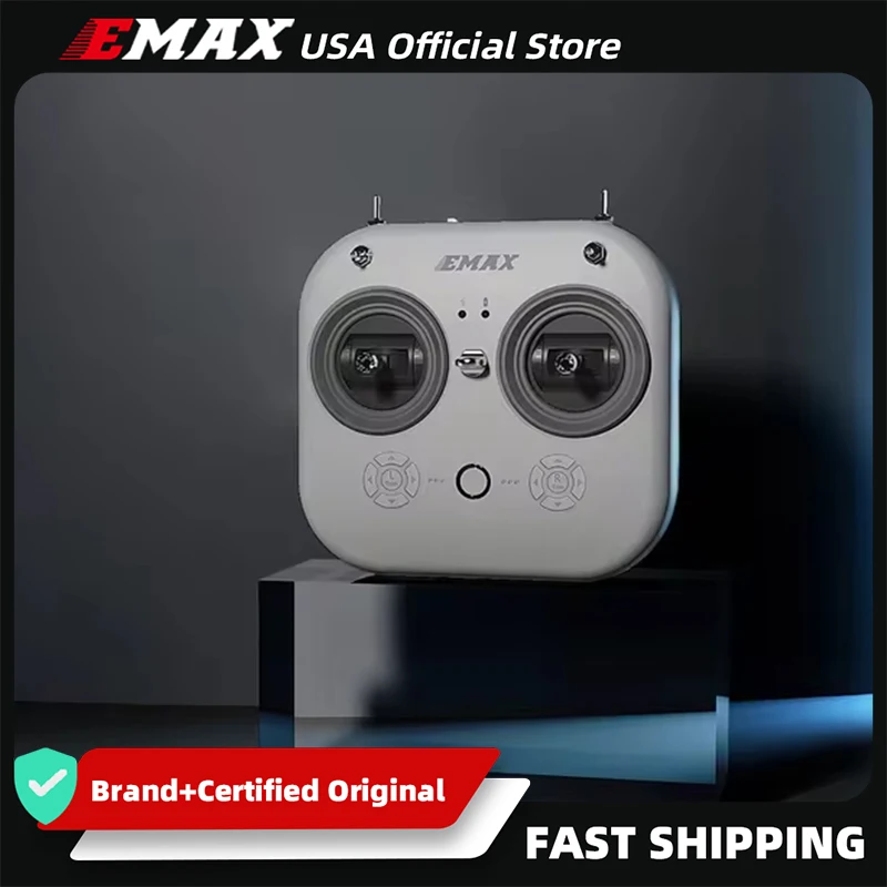 Официальный дистанционный передатчик EMAX USA 2,4G ELRS E8 для FPV гоночных дронов, самолетов Tinyhawk, запчасти