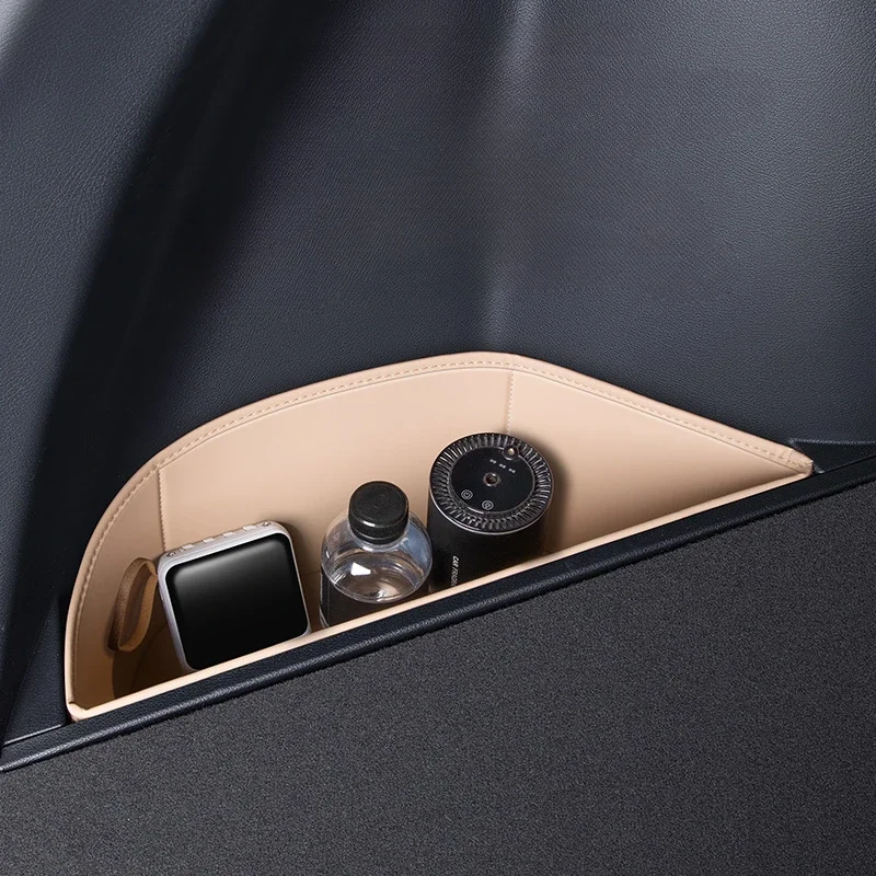 Car Trunk Storage Pads on Both Sides Tail Side Groove Storage Box Automatic Interior Refit Accessories For BYD Song Pro DMI
