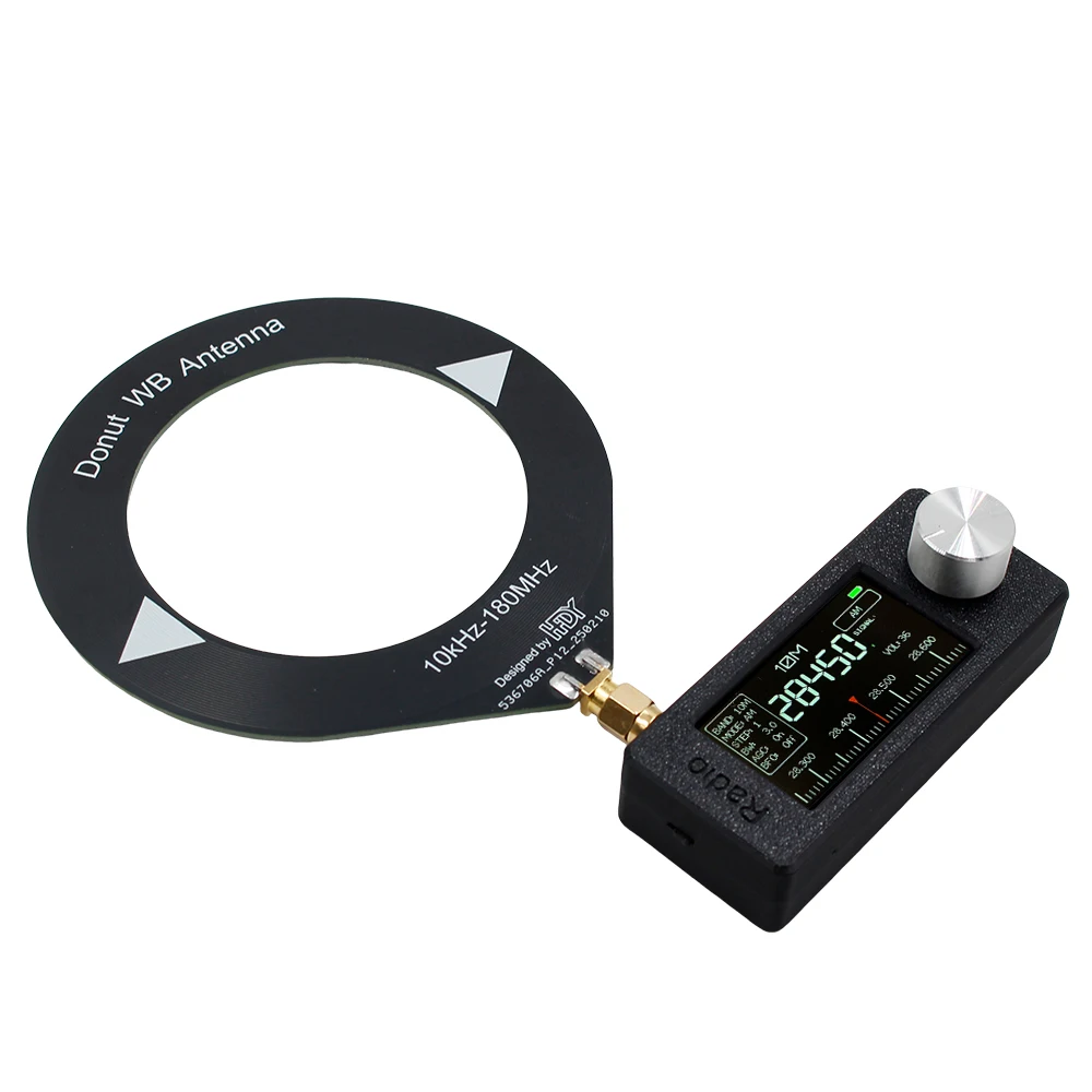 SI4732 0.5-108MHz 무선 스펙트럼 분석기 미니 포켓 LSB USB AM FM 풀밴드 라디오 수신기 (안테나 포함) HF SW MW VHF 라디오