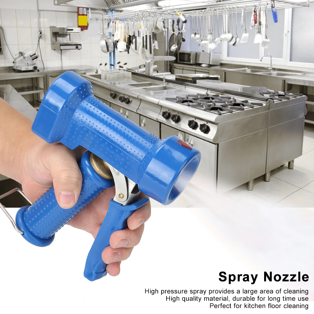 High Pressure Spray Nozzle Kitchen Cleaning Spray Head Sprayer for Hotel Restaurant Kitchen Kitchen Spray Head Water Spray Head