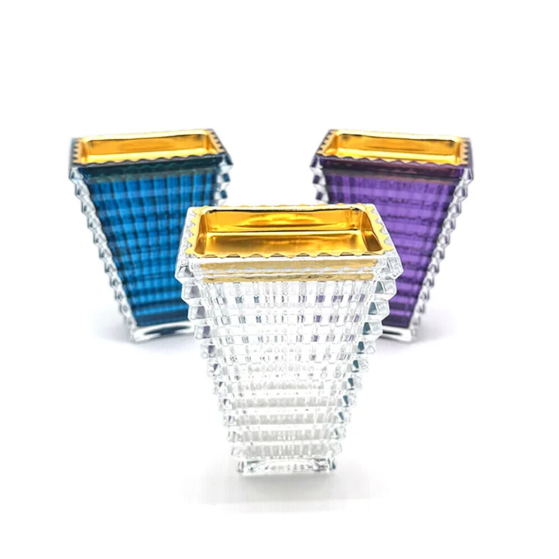 

Crystal Incense Burner for Muslim Home Decoration, Glass Censer, Islamic Arabia, Ramadan Church Decor
