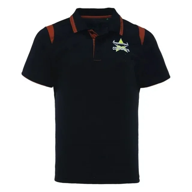 thumbnail image 1 of Camiseta polo de entrenamiento de rugby de los North Queensland Cowboys 2024, talla para hombre: S-5XL (nombre y número personalizados impresos), 1 of 5