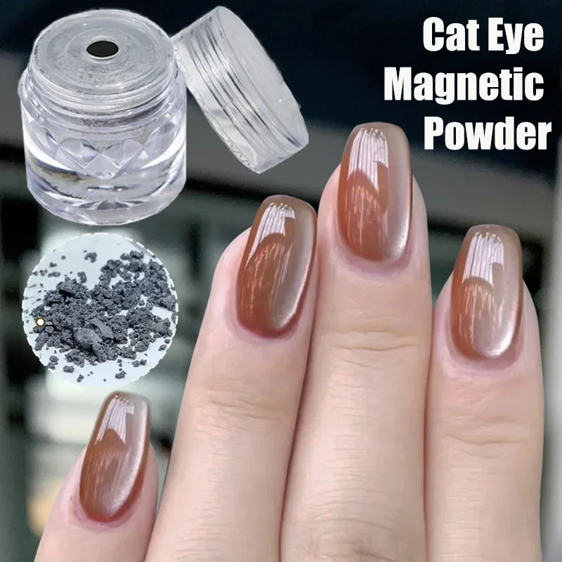 Cat Eye Magnetic Powder Glitter 3D Effect DIY Nail Pigment Any Colors