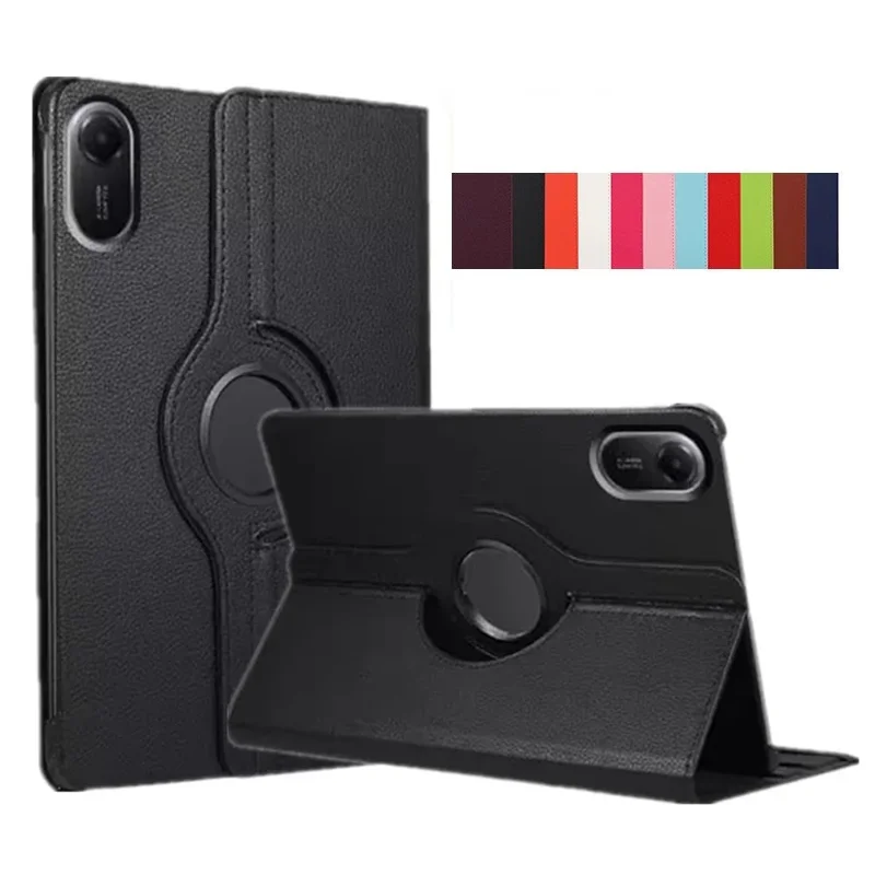 Case For Xiaomi Redmi Pad 2 11 inch 360° Rotating Smart Flip Stand PU Leather Cover Funda for Redmi Pad2 2025 11" Tablet shell