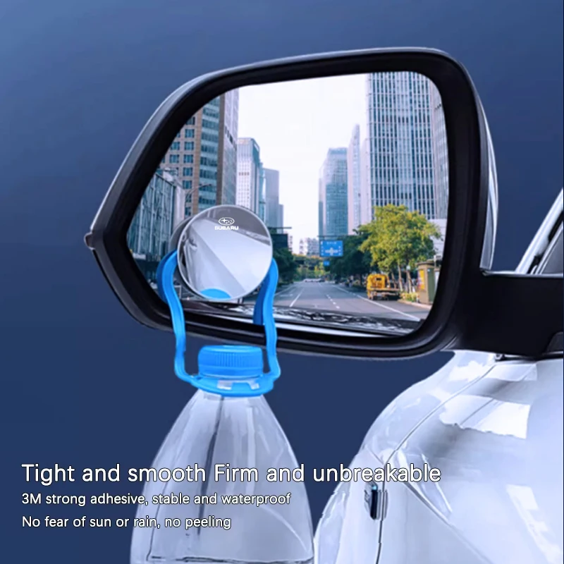 Subaru High-Definition Rearview Wide-Angle Circular Mirror