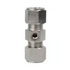 High Pressure 3/8" 9.52mm Non-Slip Lock Quick Connector Tee Elbow Straight Joint Nozzles Seat Misting System Fittings 3