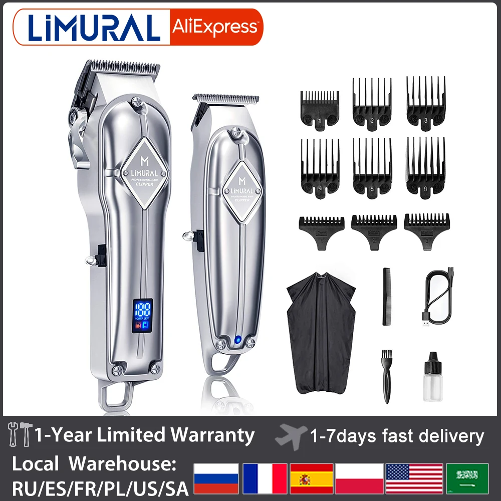 Limural-clippers-de-cabelo-el-trico-para-homens-profissional-sem-fio ...