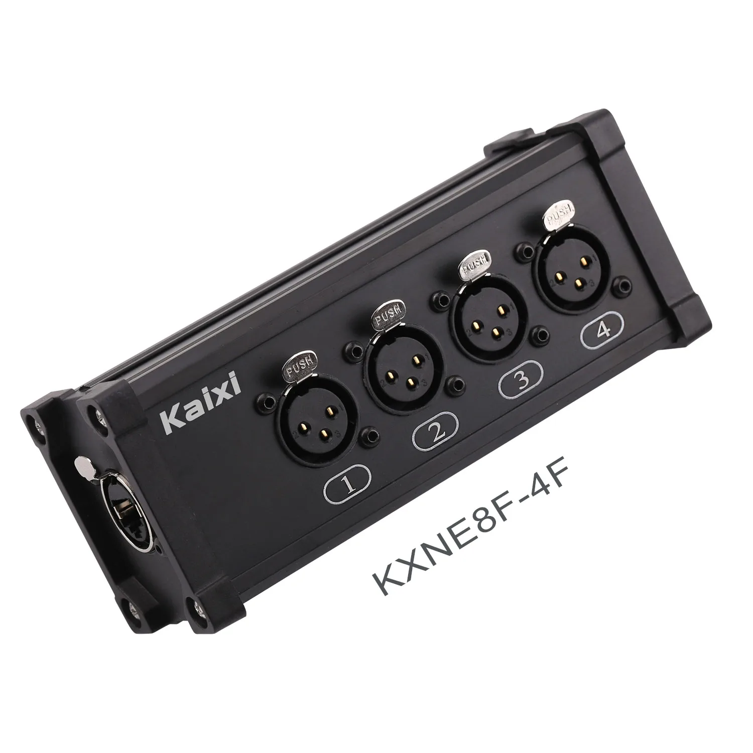 4 Channel 3 Pin Multi Network XLR Cable xlr cable for Stage Sound Lighting and Recording Studio Male and Female To RJ45 Ethercon NE8F-4M