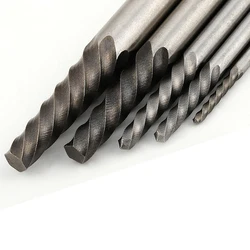 5pcs Screw Extractor Center Drill Bits Guide Set Broken Damaged Bolt Remover Hex Shank And Spanner For Broken Screw Hand Tool
