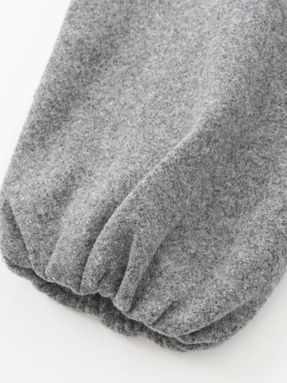 XNWMNZ 2024 Women\'s Fashion Autumn/Winter Soft Bomber Jacket Women Retro Round Neck Long Sleeve Elastic Hem Zipper Female Coat 5