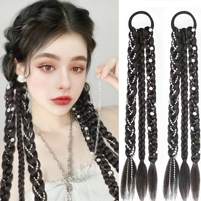 Fake Hair Accessories Fake False Ponytails Ponytail Hair Aosiwig