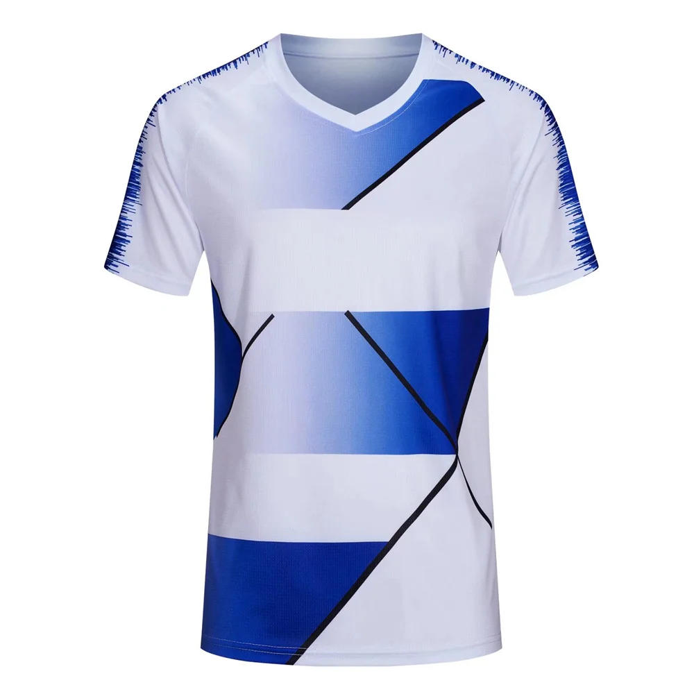 

2023 2024 New Style Soccer Jerseys for Men Quick-dry Short Sleeve Summer Sports T-shirts Print Team Club Football Uniforms