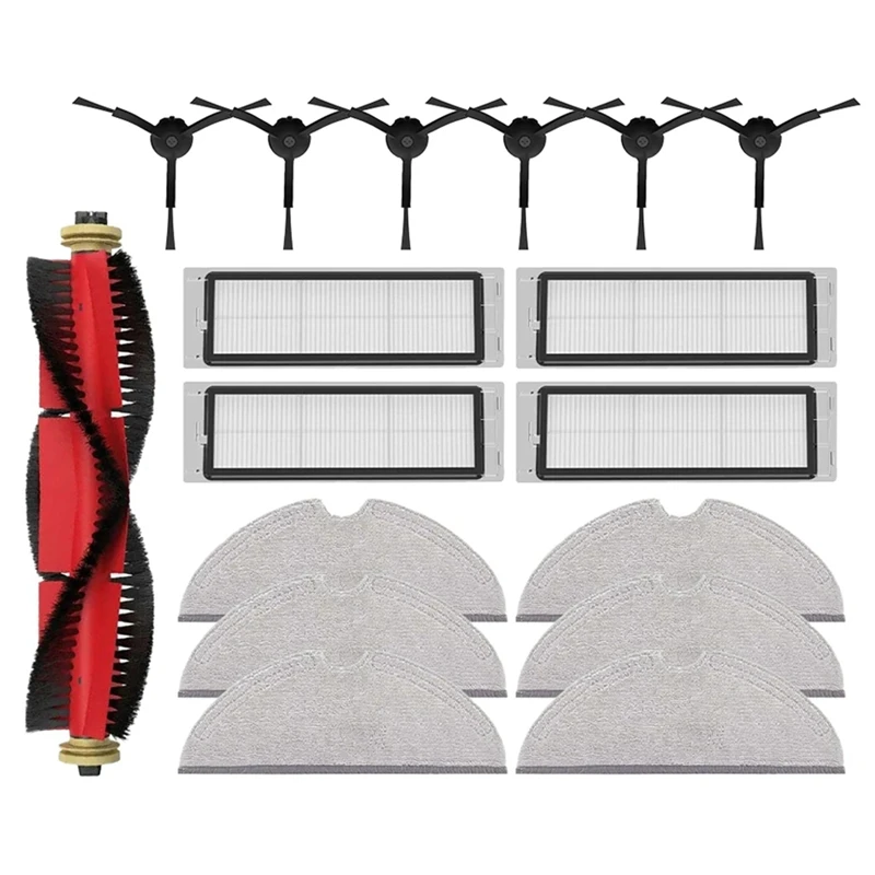 

For Roborock S5 S50 S51 S55 S6 S60 S6 Pure Robot Vacuum Cleaner Main Side Brush HEPA Filter Mop Cloth Spare Parts