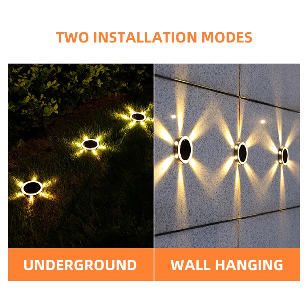 Description Picture 5 of itemSolar Underground Lights Bear Paw Shape LED Outdoor Garden Landscape Floor Lamp for Lawn Pathway Yard Walkway Vegetable Patch