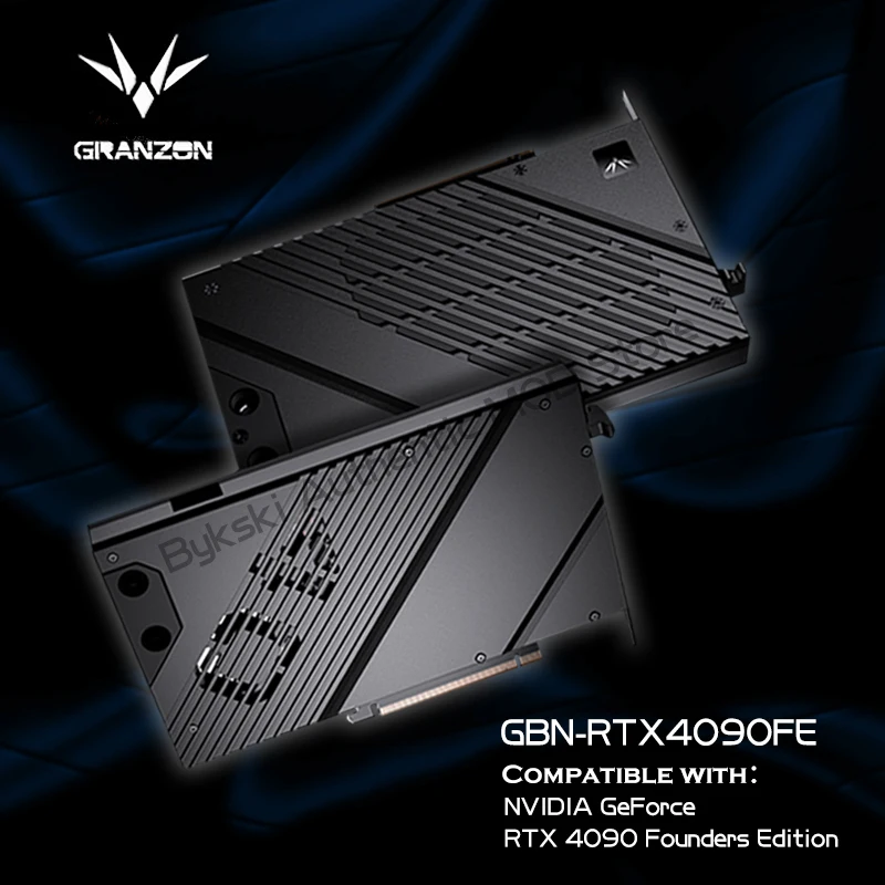 Bykski Gbn-Rtx4090Fe, Dispositivo Di Raffreddamento Ad Acqua Gpu Per Nvidia Geforce Rtx 4090(Fe) Founds Edition Blocco Scheda Video, Radiatore Vga