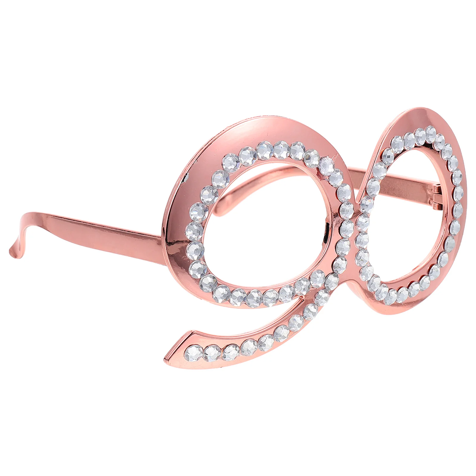 

40th Birthday Glasses 40 Years Old Glasses Birthday Party Sunglasses 40 Number Crystal Eyeglasses Rhinestones Frame Funny