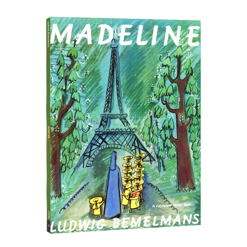 

Детские книги Madeline людwig Bemelmans, английская книга для детей 1, 2, 3, 4 лет, книга для картин, рассказания, нажмите, чтобы читать версию 9780593089736