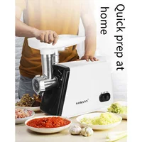 Multifunctional Electric Meat Grinder, Portable Stainless Steel Vegetable Food Stick Meat Grinder, Large Capacity Meat Grinder 2