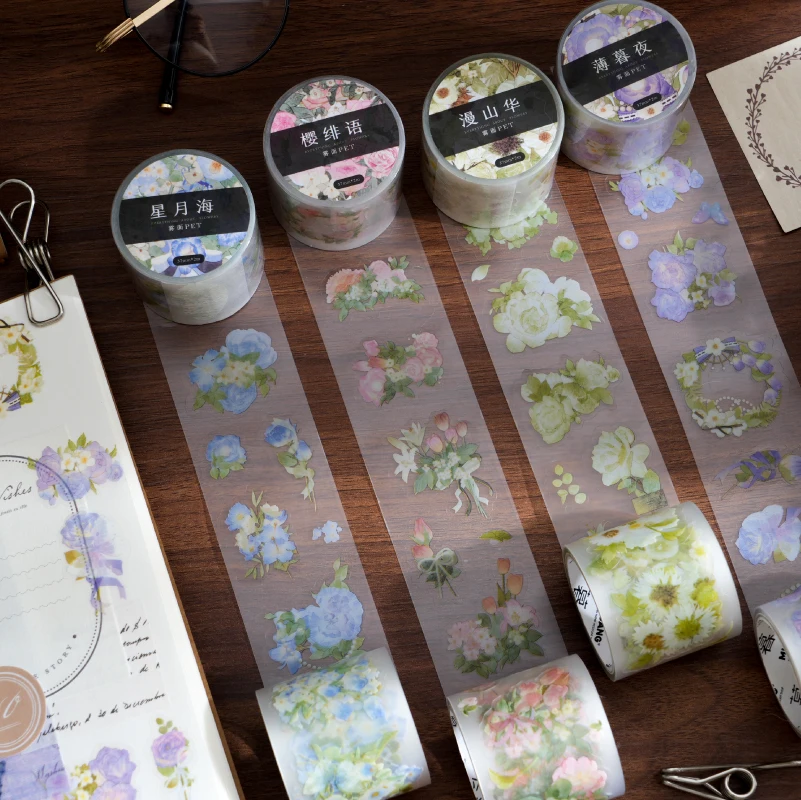 

8PCS/LOT Soaring in the spring with enthusiasm series retro decorate PET tape