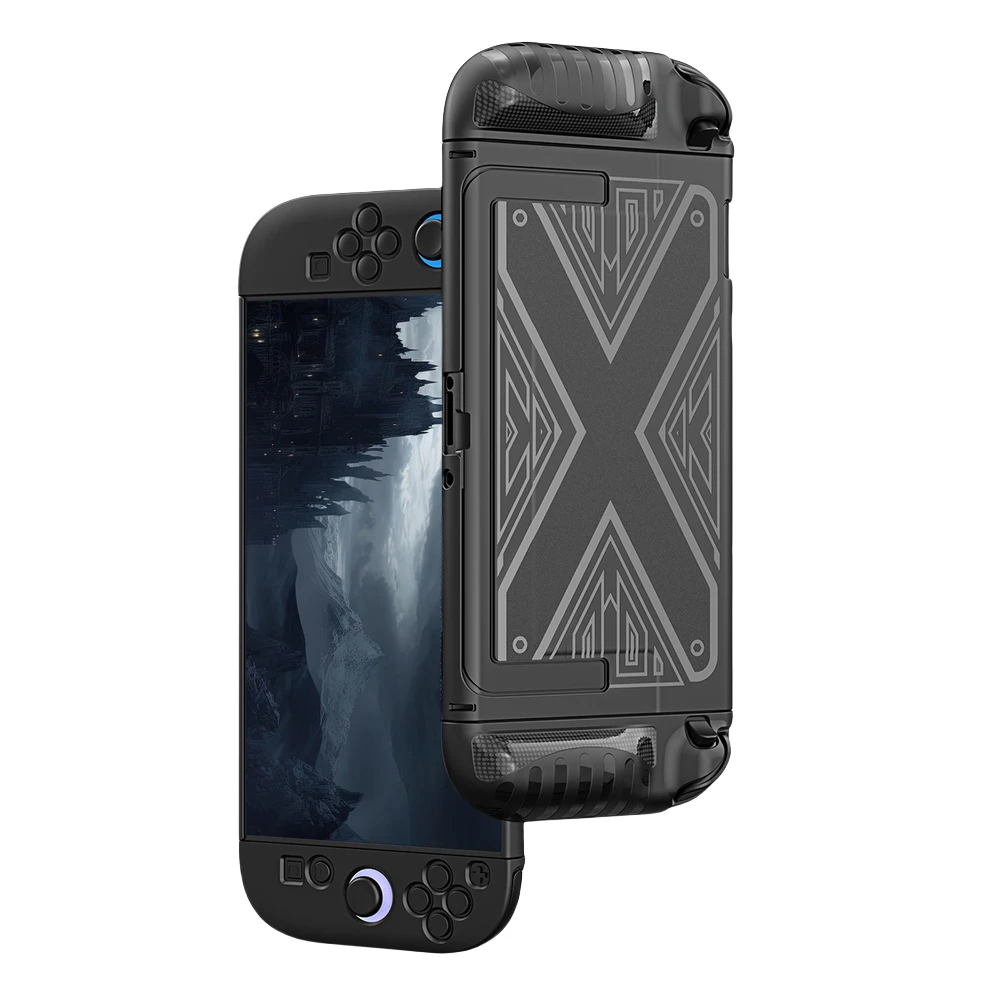 TPU+PC Case for Nintendo for Switch 2 Protective Case Cover Anti-drop Protection Hand Shell for Switch 2 and Joy-Con Controller