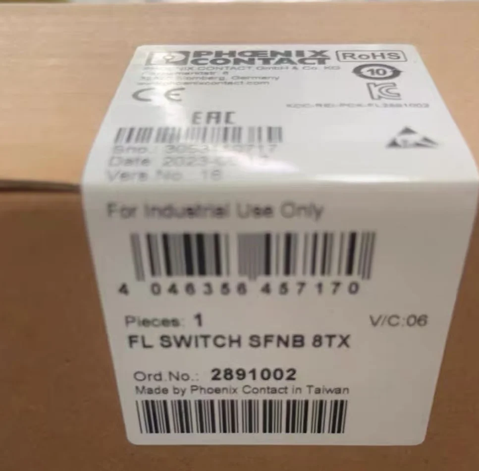 피닉스 컨택 신제품 100%  재고 있음 FL SWITCH SFNB 5TX 2891001 산업용 이더넷 스위치 FL SWITCH SFNB 8TX 2891002