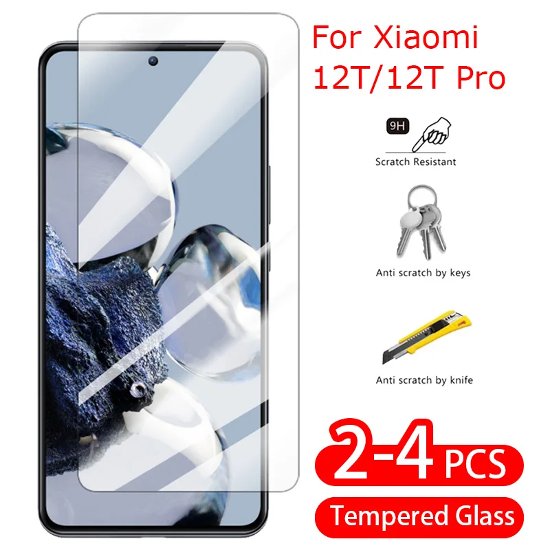 ForXiaomi12T12TProScreenProtectorTemperedGlassClearHDFull