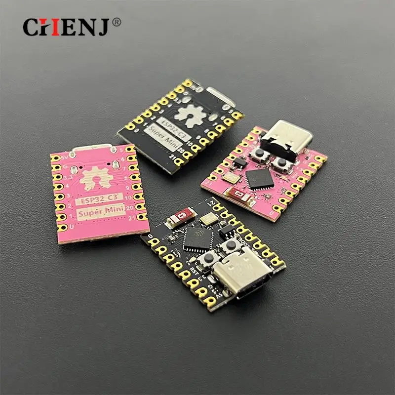 

Макетная плата ESP32 C3, основная плата, Бортовая мини макетная плата, микрокомпьютеры с Wi-Fi и Bluetooth, высокопроизводительные аксессуары