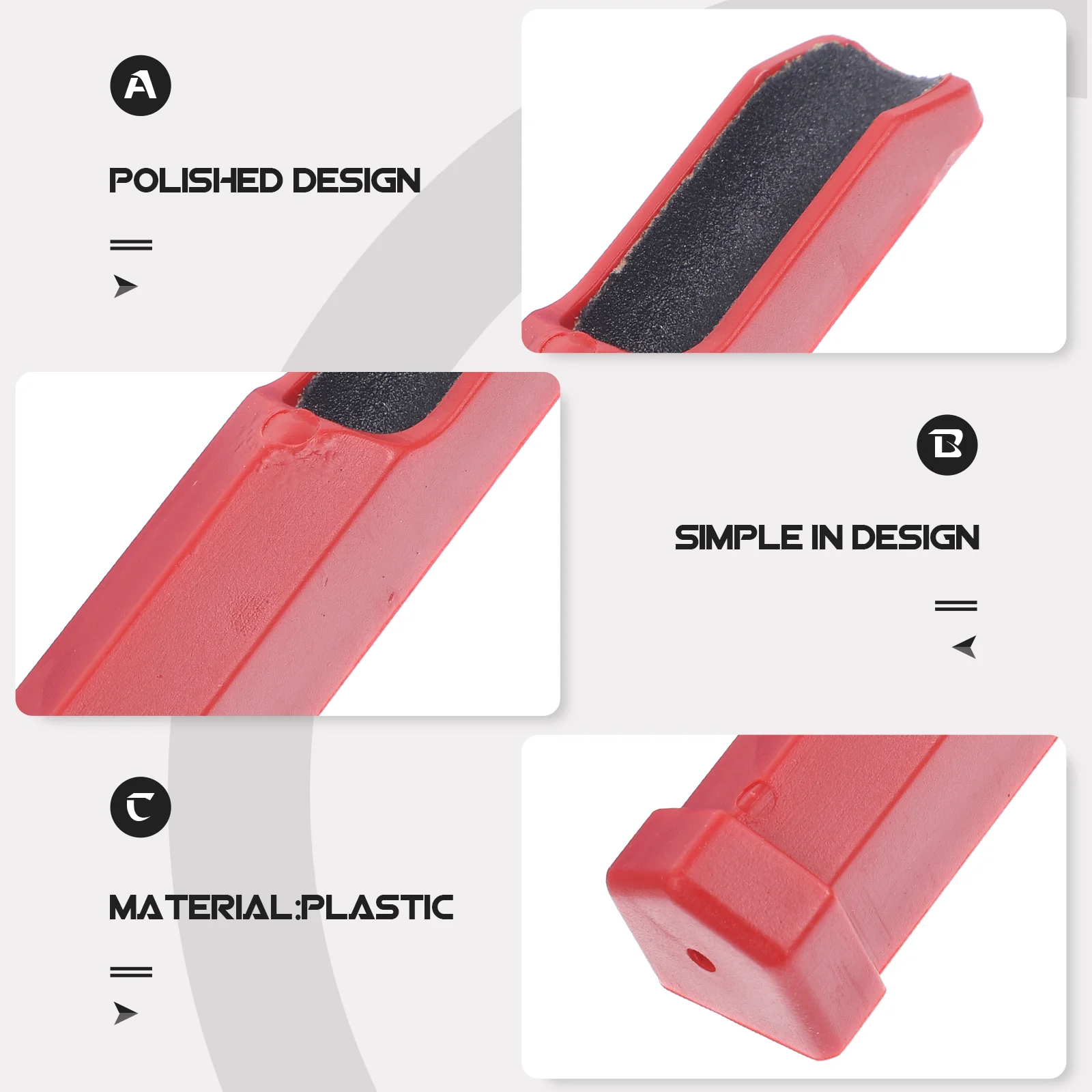 Billiard Tool Tip Repair Billiards Head Repairer Accessories Shaper Frosted Plastic